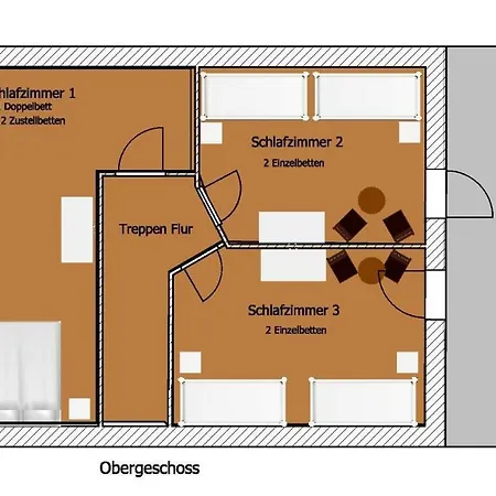 펜션 Am Alfsee Rieste